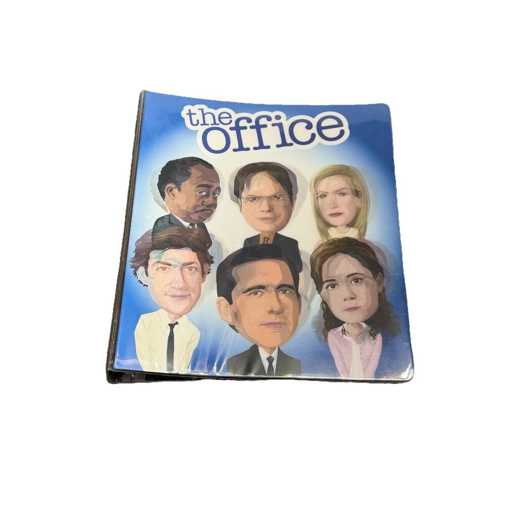 The Office TV Show Hologram 3 Ring Binder Innovative Designs 9.75” x 11.5”